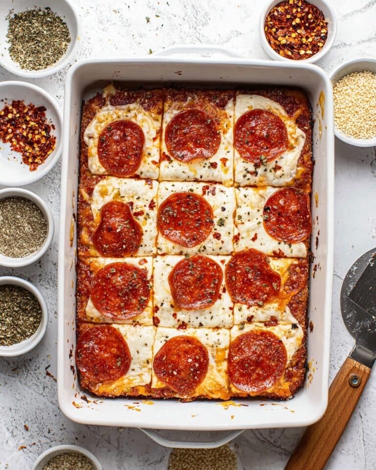 Meat Lovers Pizza Quinoa Bake Recipe