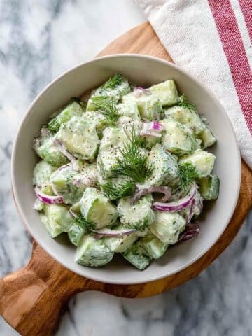Tzatziki Cucumber Salad Recipe