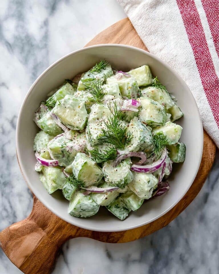 Tzatziki Cucumber Salad Recipe