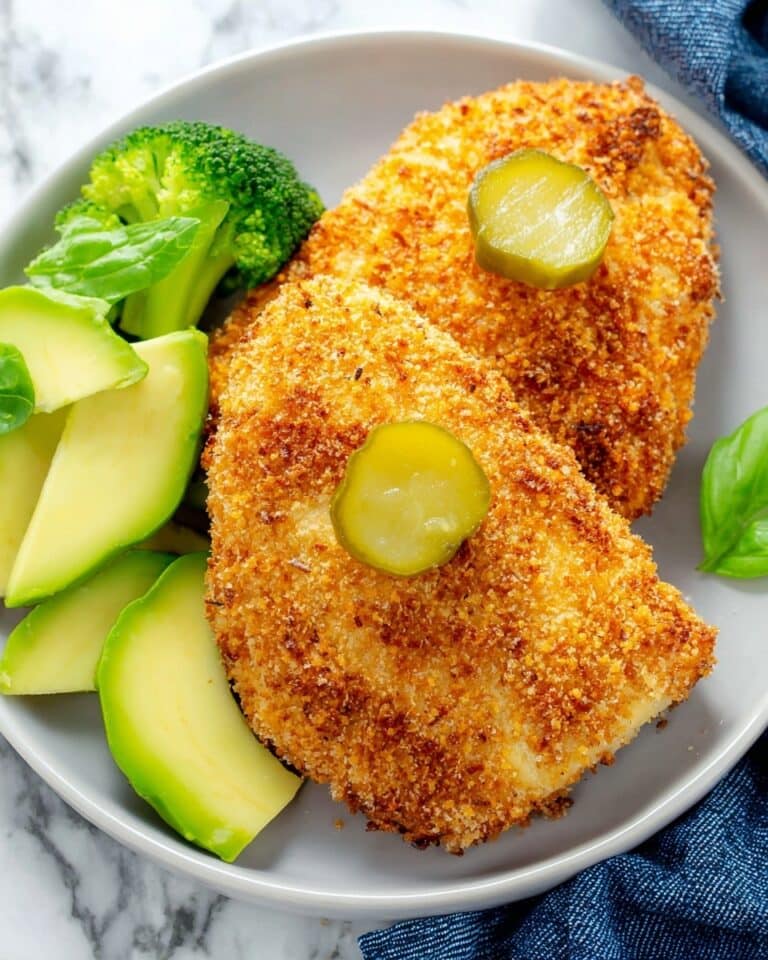 Dill Pickle Chicken with Crispy Panko Recipe