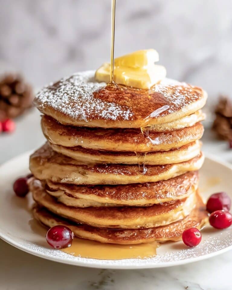 Easy Gingerbread Pancakes Recipe