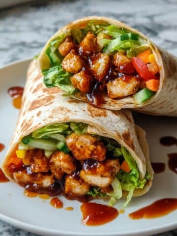 Sweet Chili Chicken Wrap Recipe