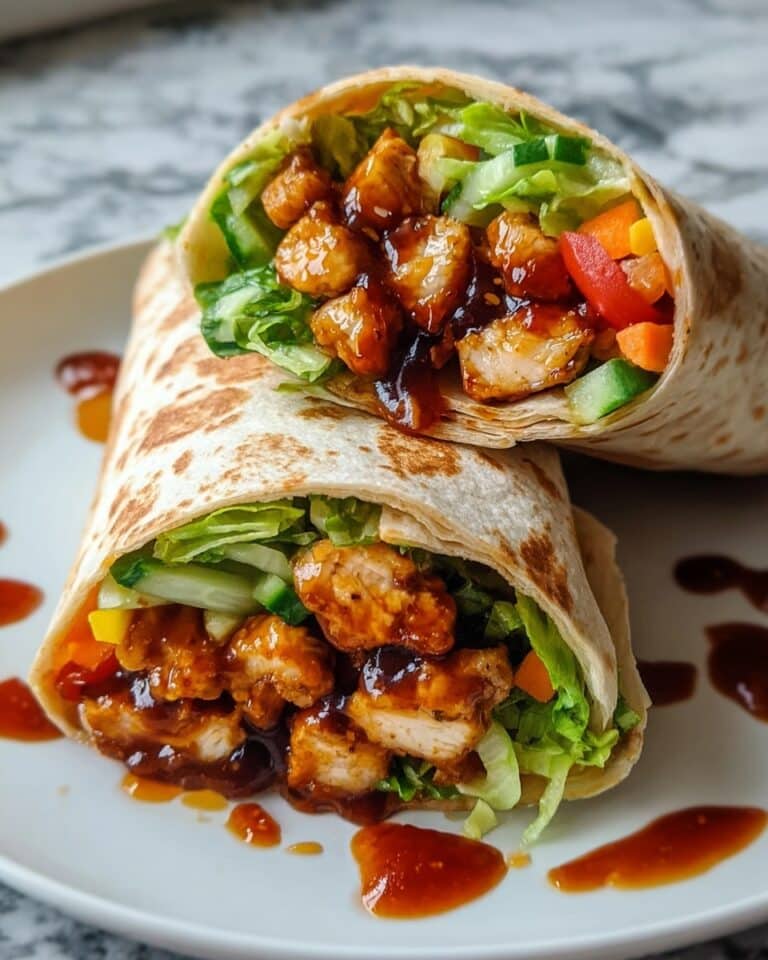 Sweet Chili Chicken Wrap Recipe