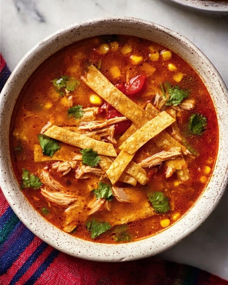 Slow Cooker Chicken Tortilla Soup Recipe