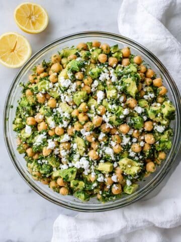 Avocado Chickpea Salad Recipe