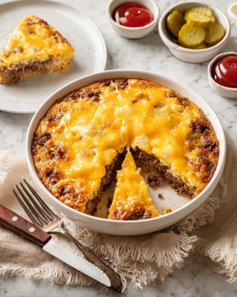 Cheeseburger Pie Recipe