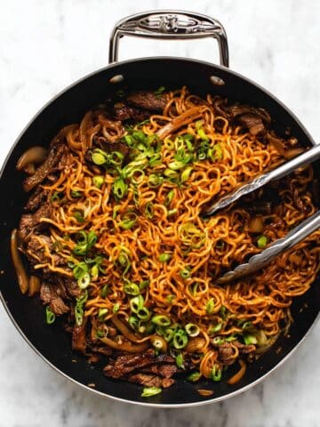 Spicy Korean Beef Noodles Recipe
