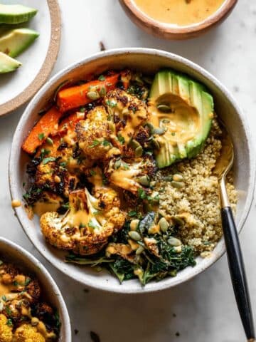Roasted Veggie Glow Bowls Recipe