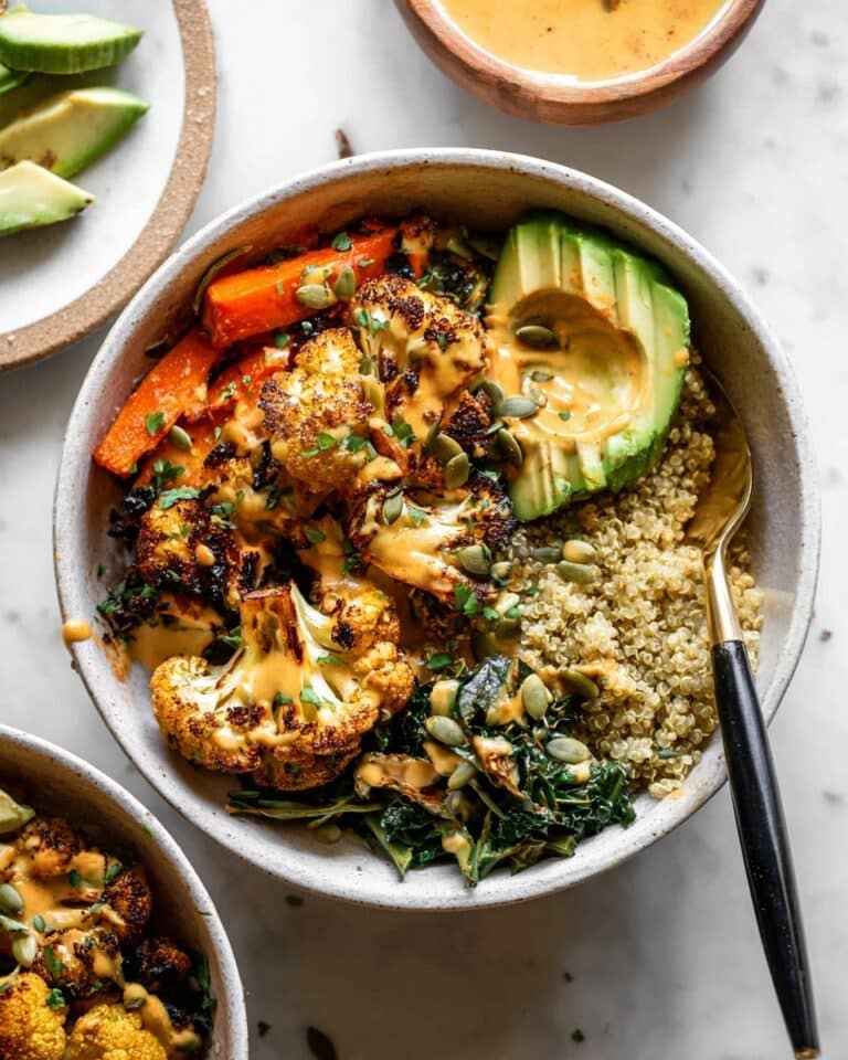Roasted Veggie Glow Bowls Recipe