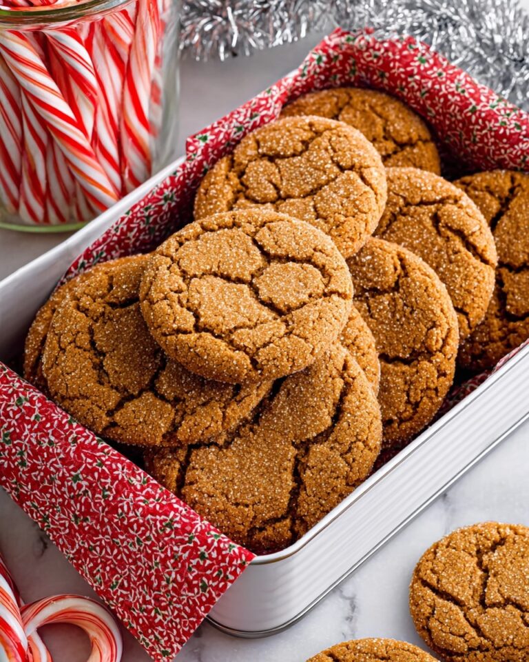 Soft Gingersnap Cookies Recipe