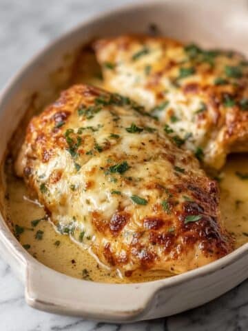 Melt in Your Mouth Chicken with Parmesan-Mayo Topping Recipe