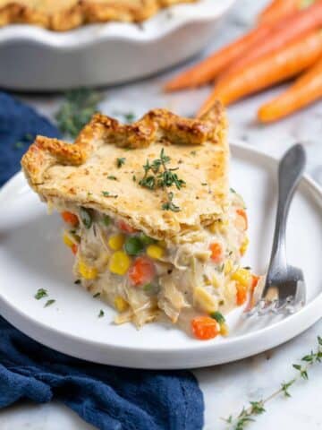 Leftover Turkey Pot Pie Recipe