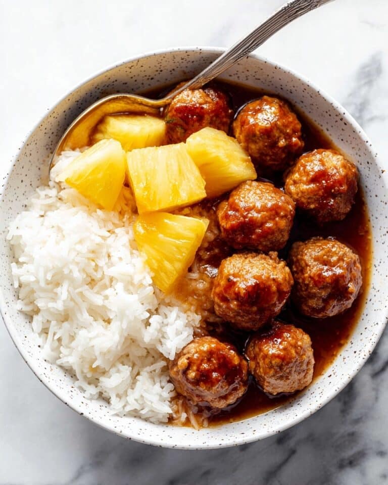Sweet and Sour Meatballs in the Slow Cooker Recipe