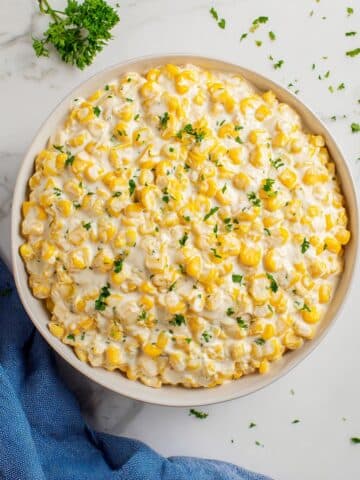 Creamy Corn with Cream Cheese and Butter Recipe