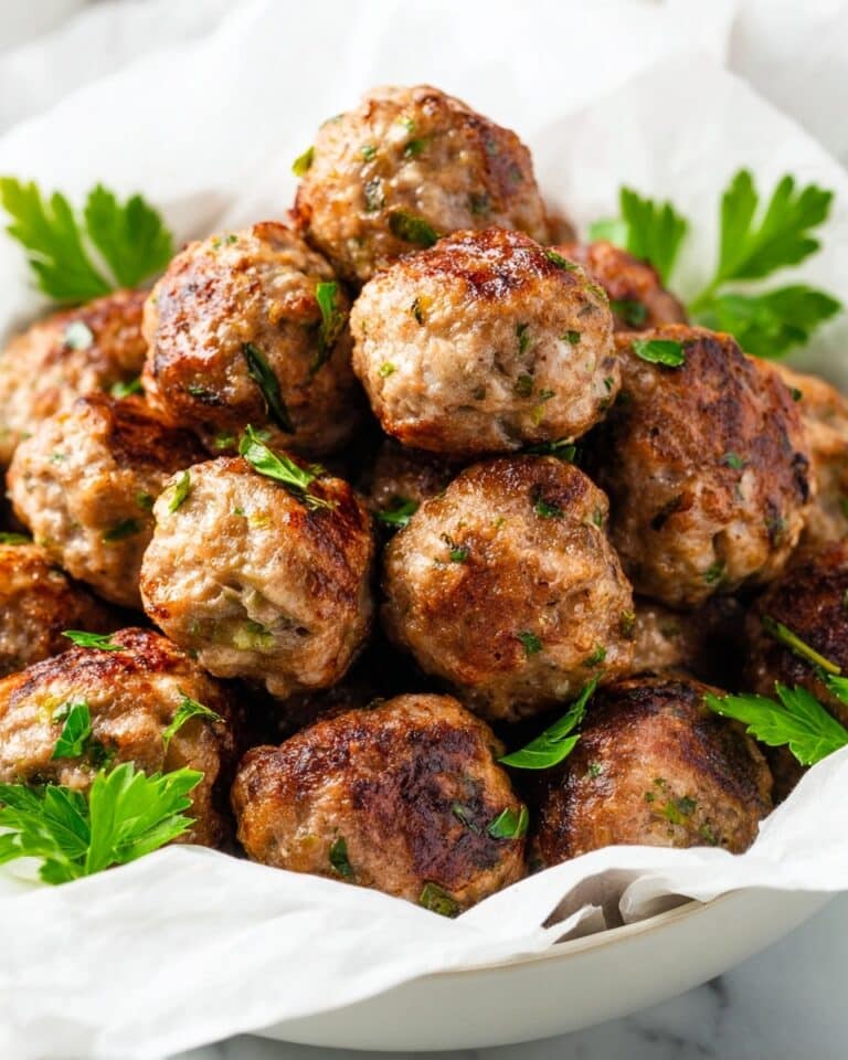 Homemade Italian Meatballs with Classic Marinara or Spicy Arrabbiata Sauce Recipe