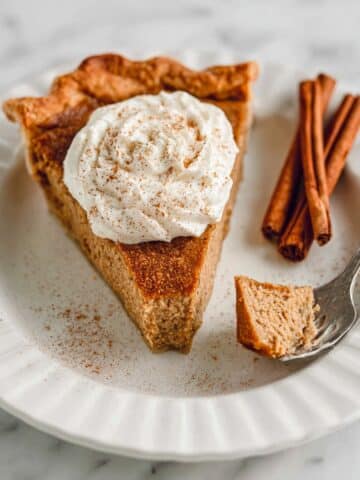 Vanilla Cinnamon Pie Recipe