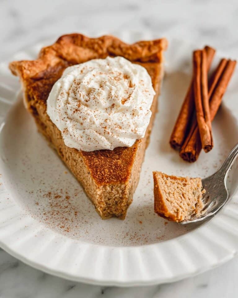 Vanilla Cinnamon Pie Recipe