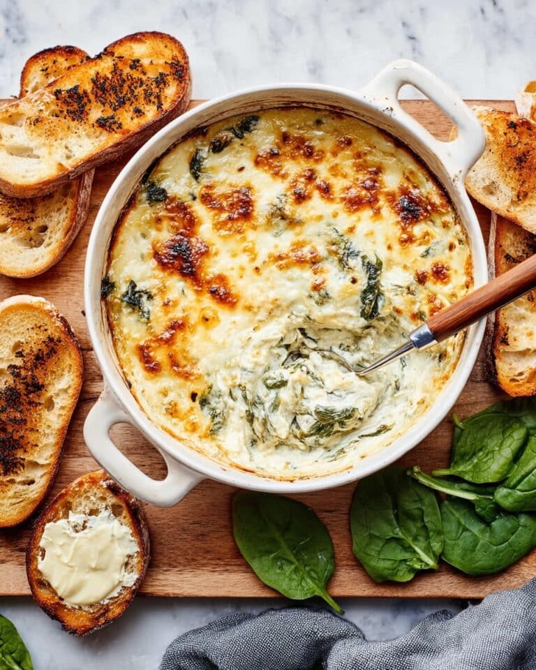 Hot Spinach Artichoke Dip Recipe