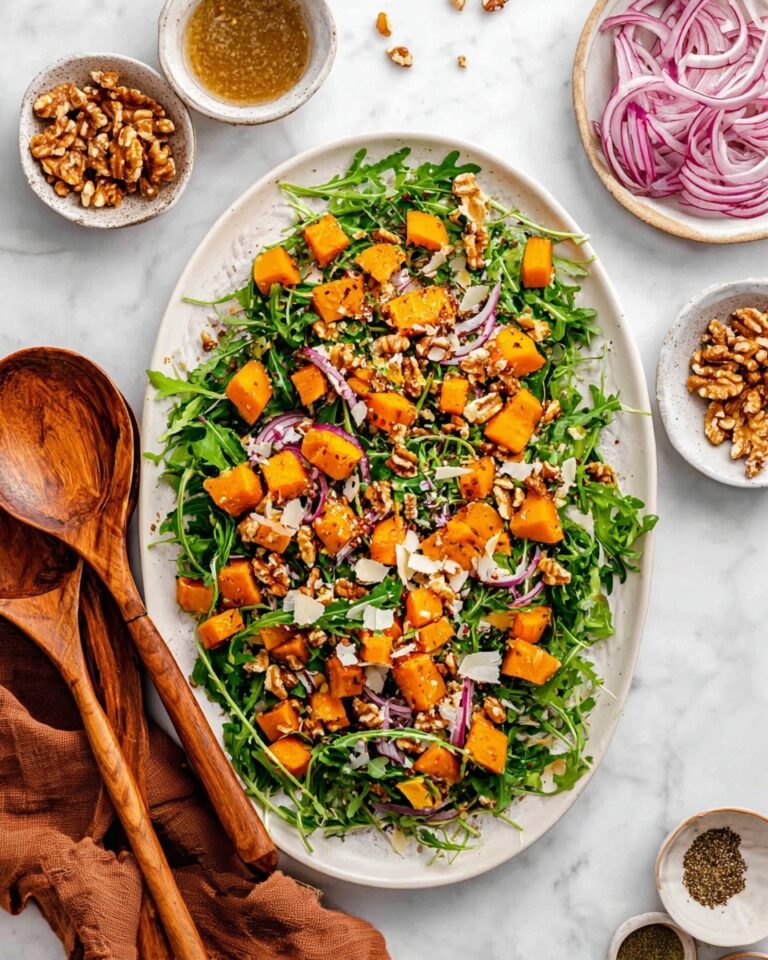 Roasted Butternut Squash Salad with Apple Cider Vinaigrette Recipe