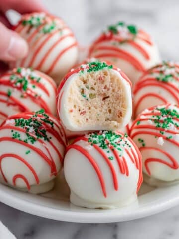 Christmas Tree Cake Truffles Recipe