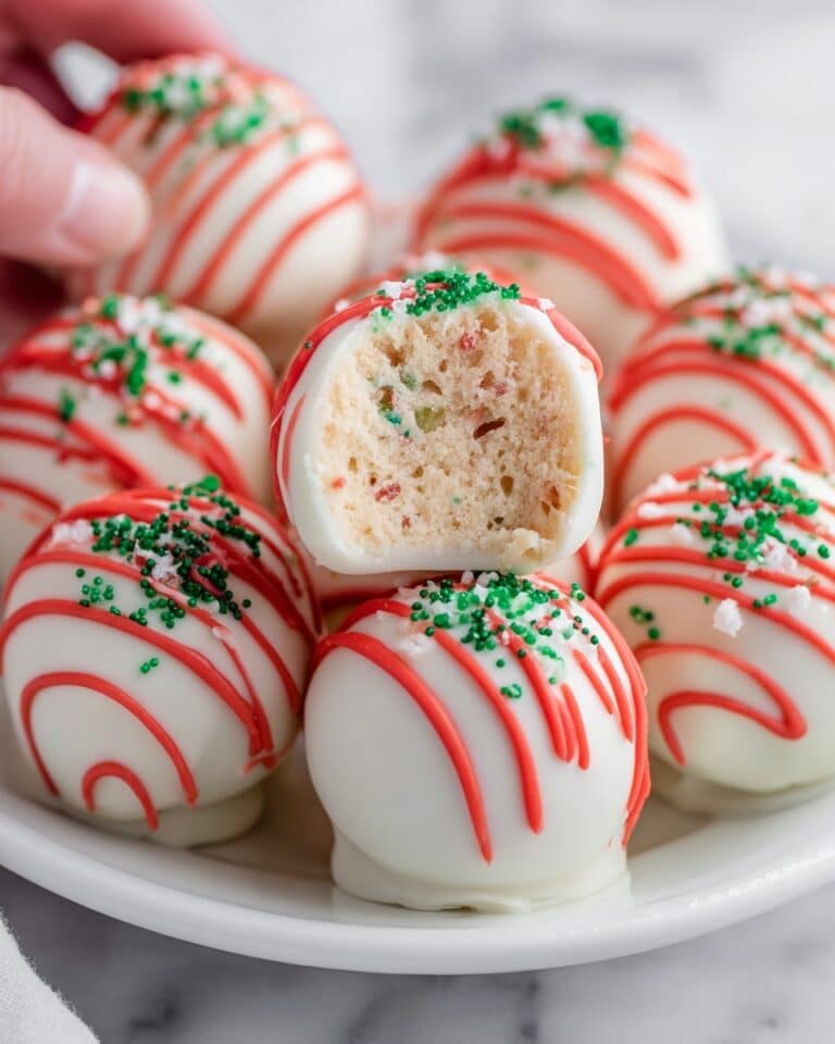 Christmas Tree Cake Truffles Recipe