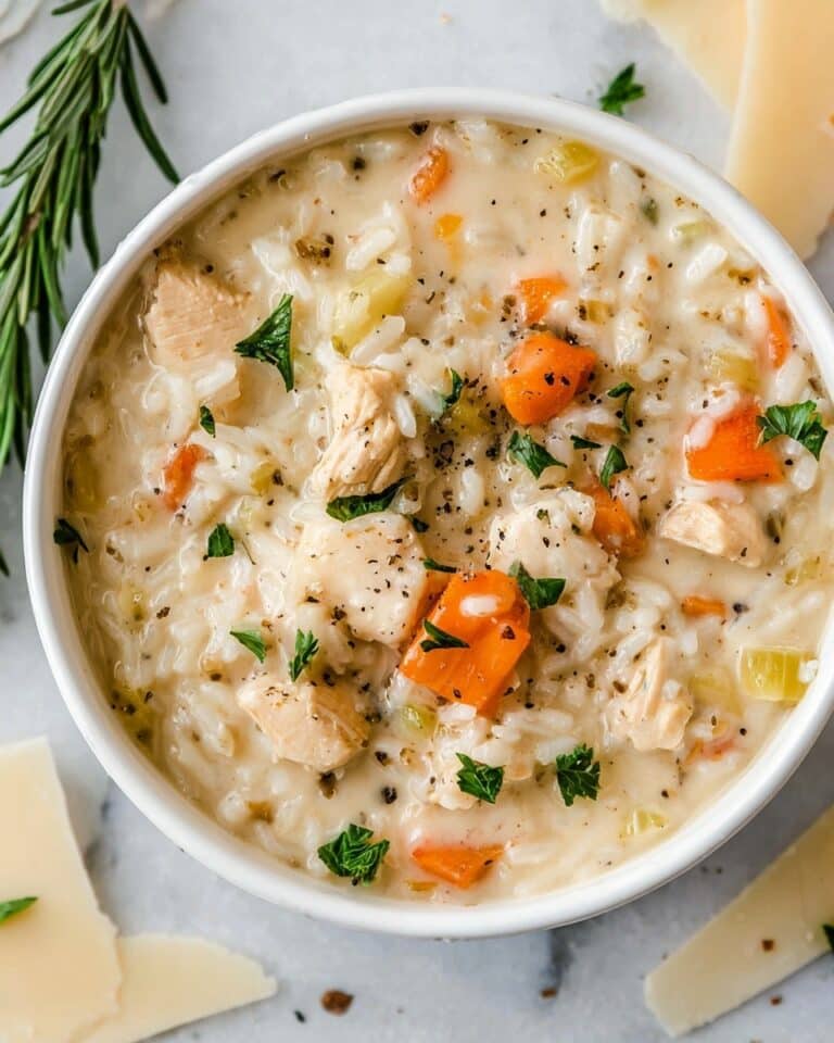 Creamy Chicken and Rice Soup Recipe