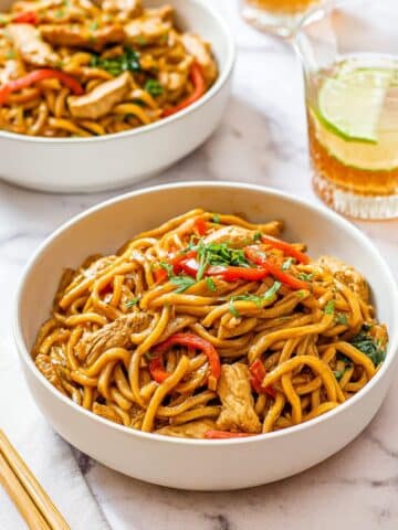Chicken Stir Fry with Noodles Recipe