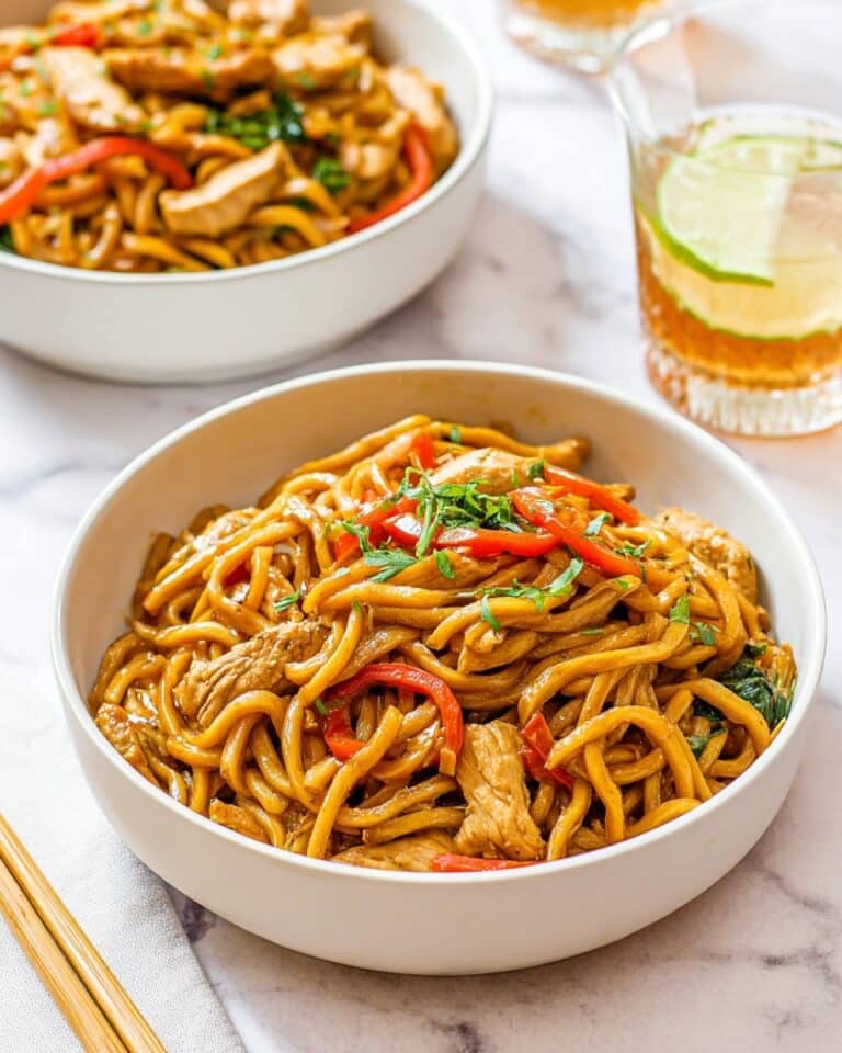 Chicken Stir Fry with Noodles Recipe