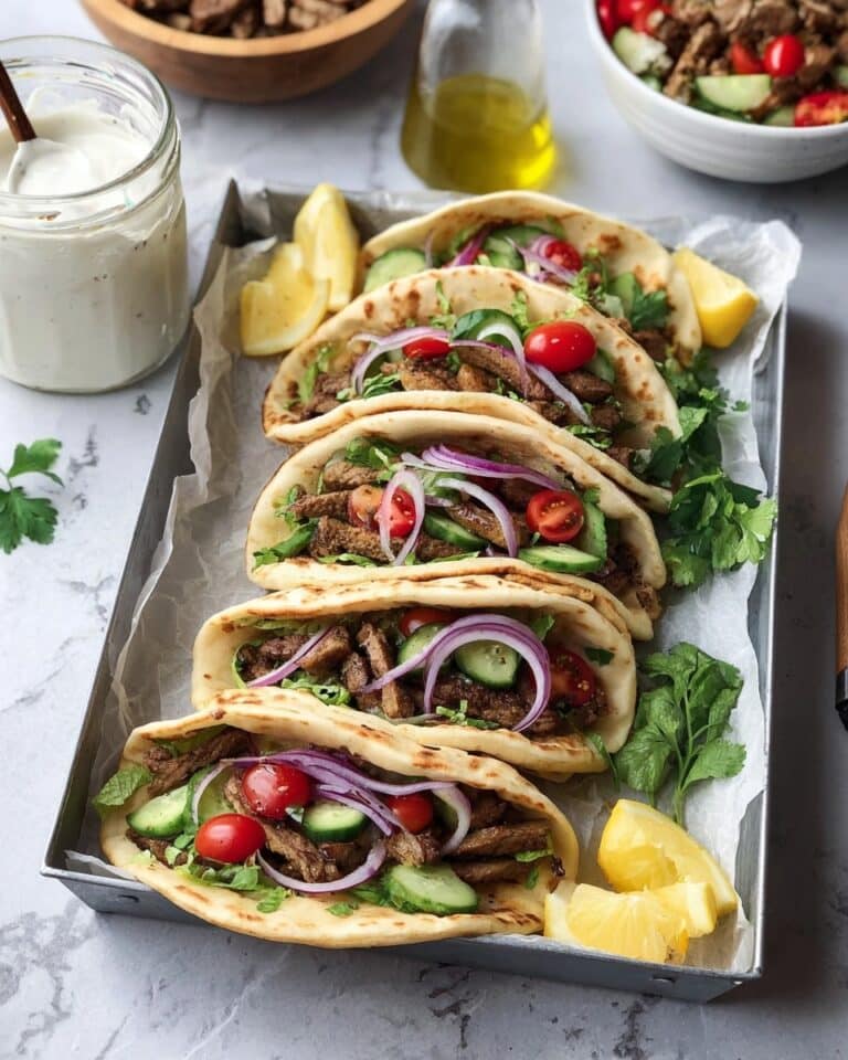 Chicken Shawarma with Garlic Sauce Recipe