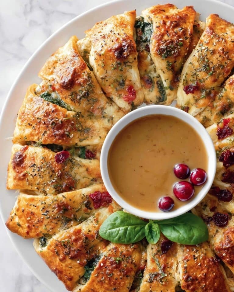 Turkey and Stuffing Crescent Ring Recipe