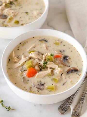 Creamy Chicken and Mushroom Soup Recipe