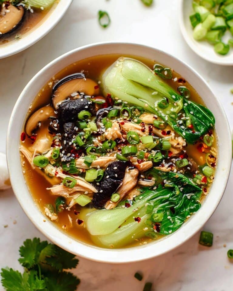 Ginger Scallion Chicken Soup Recipe