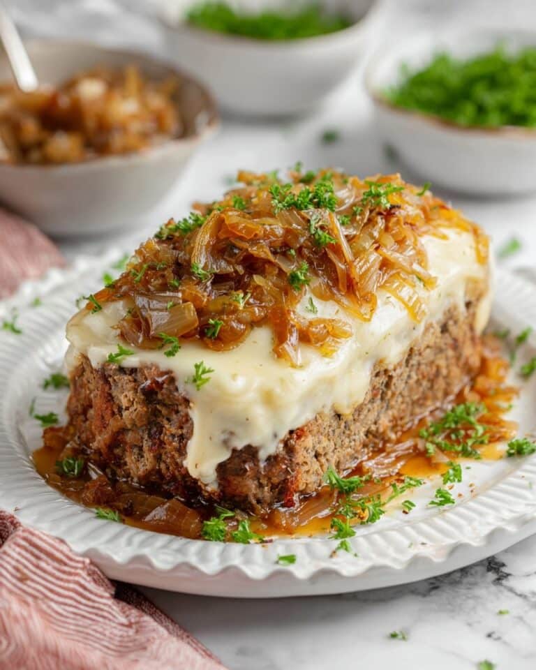 French Onion Meatloaf Recipe