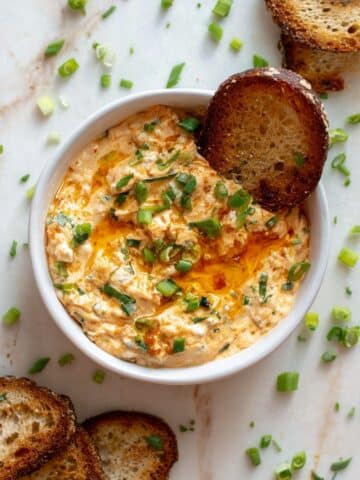 Hot Honey Chili Crunch Dip Recipe
