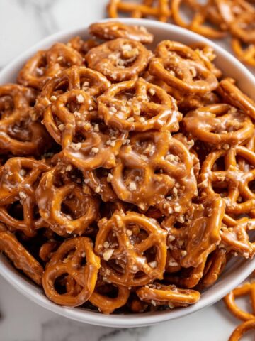 Butter Toffee Pretzels Recipe