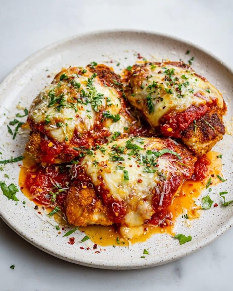 Chicken Parmesan with Marinara and Mozzarella Recipe