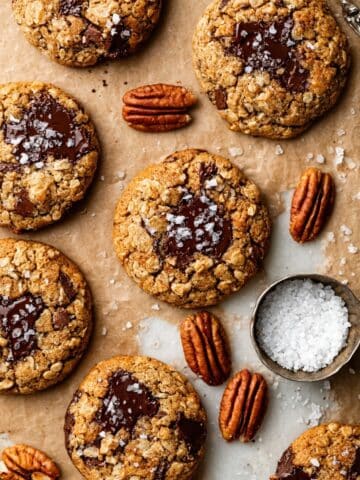 Cowboy Cookies with Brown Butter, Pecans, Toasted Coconut, and Chocolate Chips Recipe