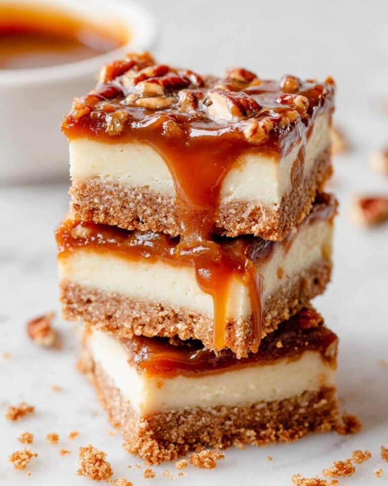 Pecan Pie Cheesecake Bars Recipe