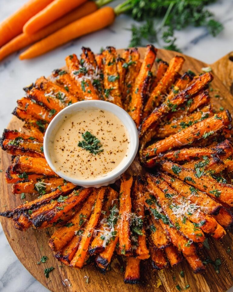 Parmesan Roasted Carrot Fries Recipe