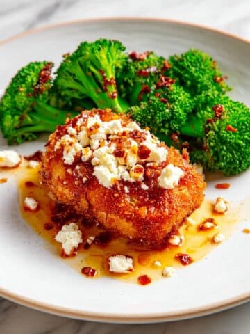 Crispy Hot Honey Feta Chicken Recipe
