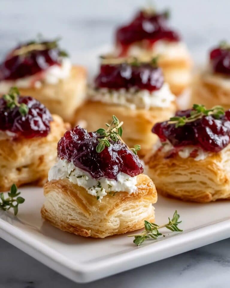 Cranberry Cream Cheese Crescent Bites Recipe