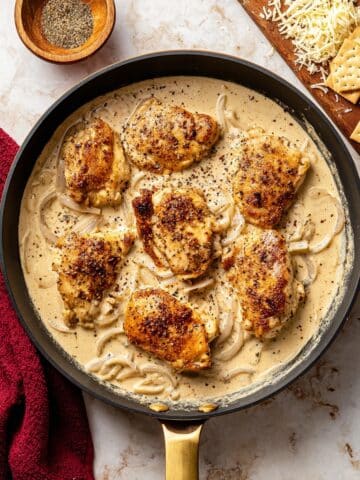 Creamy Caramelized Onion Chicken Recipe