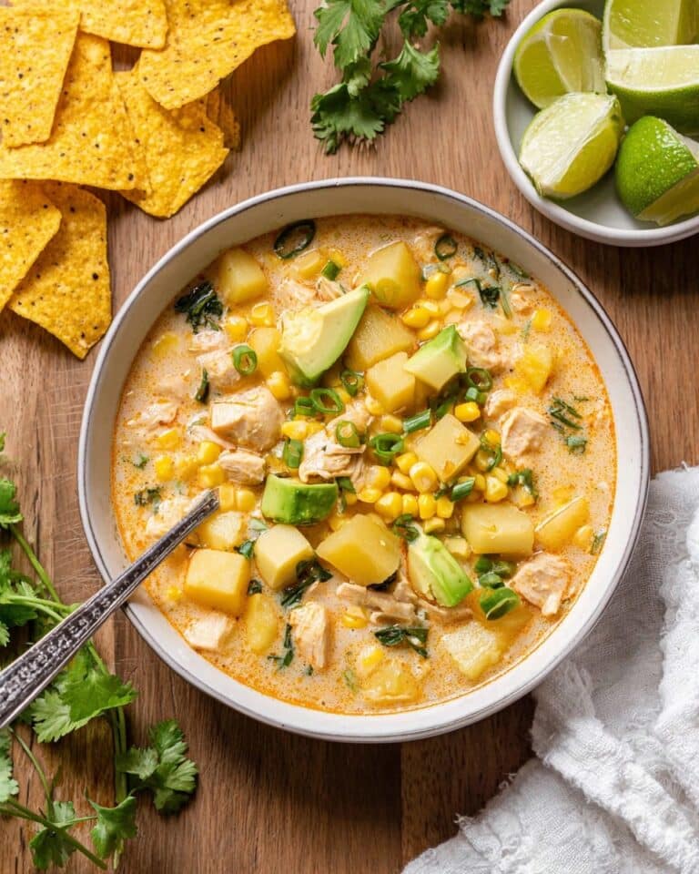 Southwest Chicken Corn Chowder Recipe