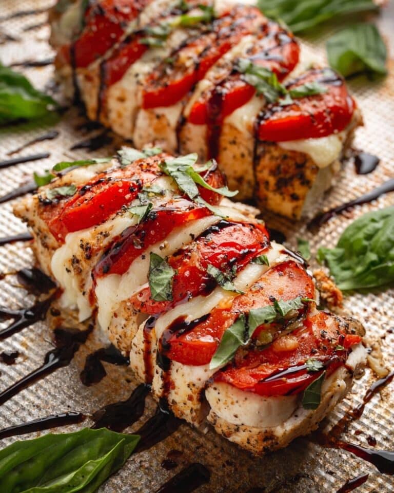Caprese Stuffed Chicken Recipe
