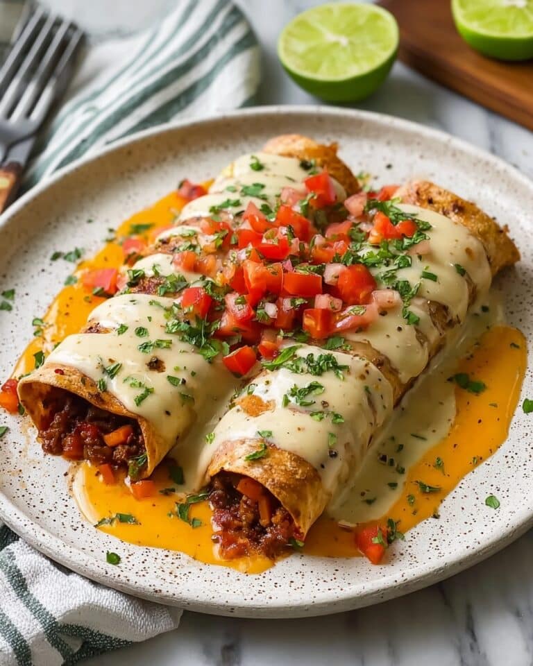 Jalapeño Popper Cheesy Chicken Enchiladas Recipe