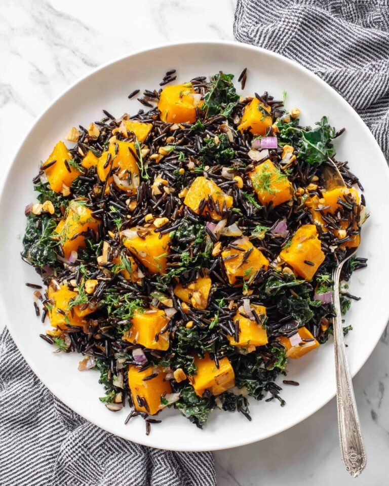 Roasted Pumpkin Wild Rice Salad Recipe
