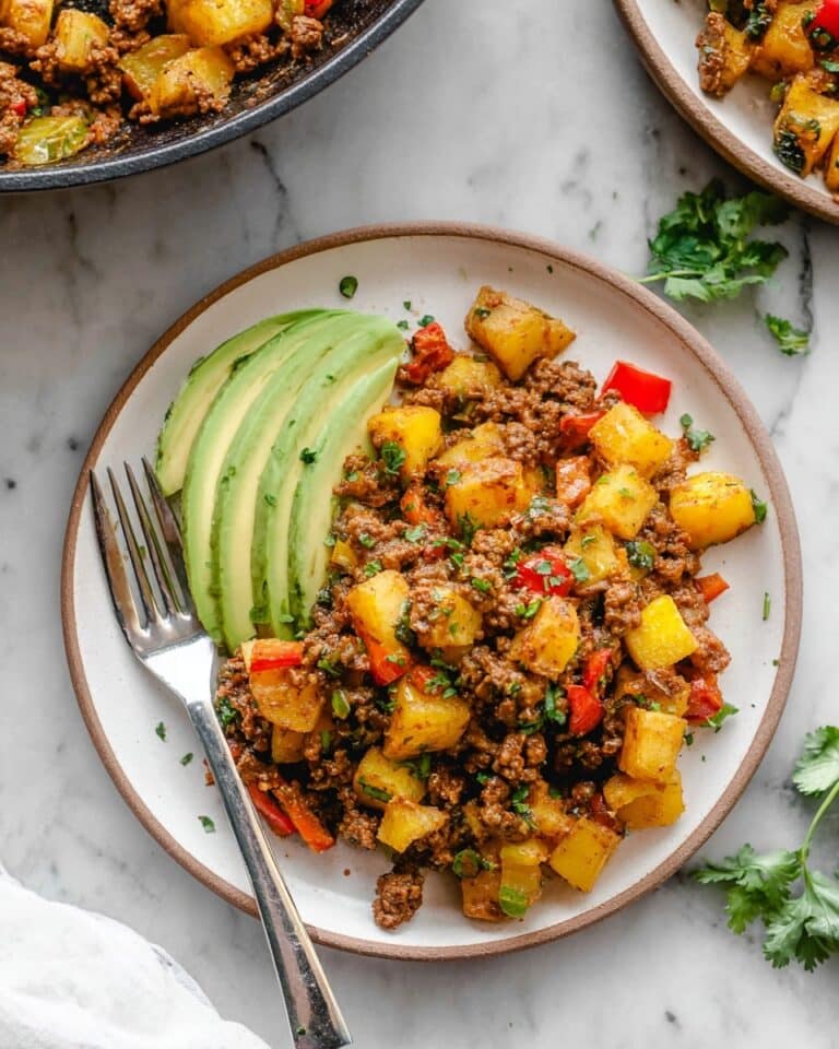 Mexican Ground Beef and Potato Skillet Recipe