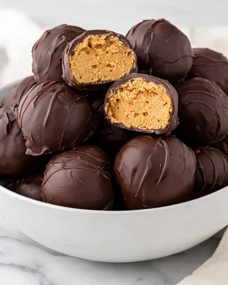 Peanut Butter Balls with Rice Krispies Recipe