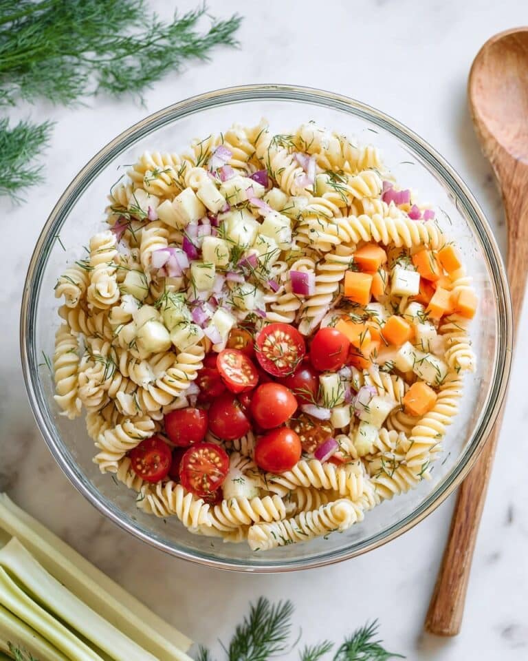 Dill Pickle Pasta Salad Recipe