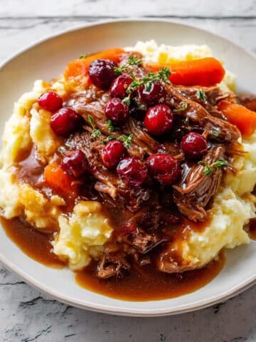 Cranberry Balsamic Roast Beef Recipe